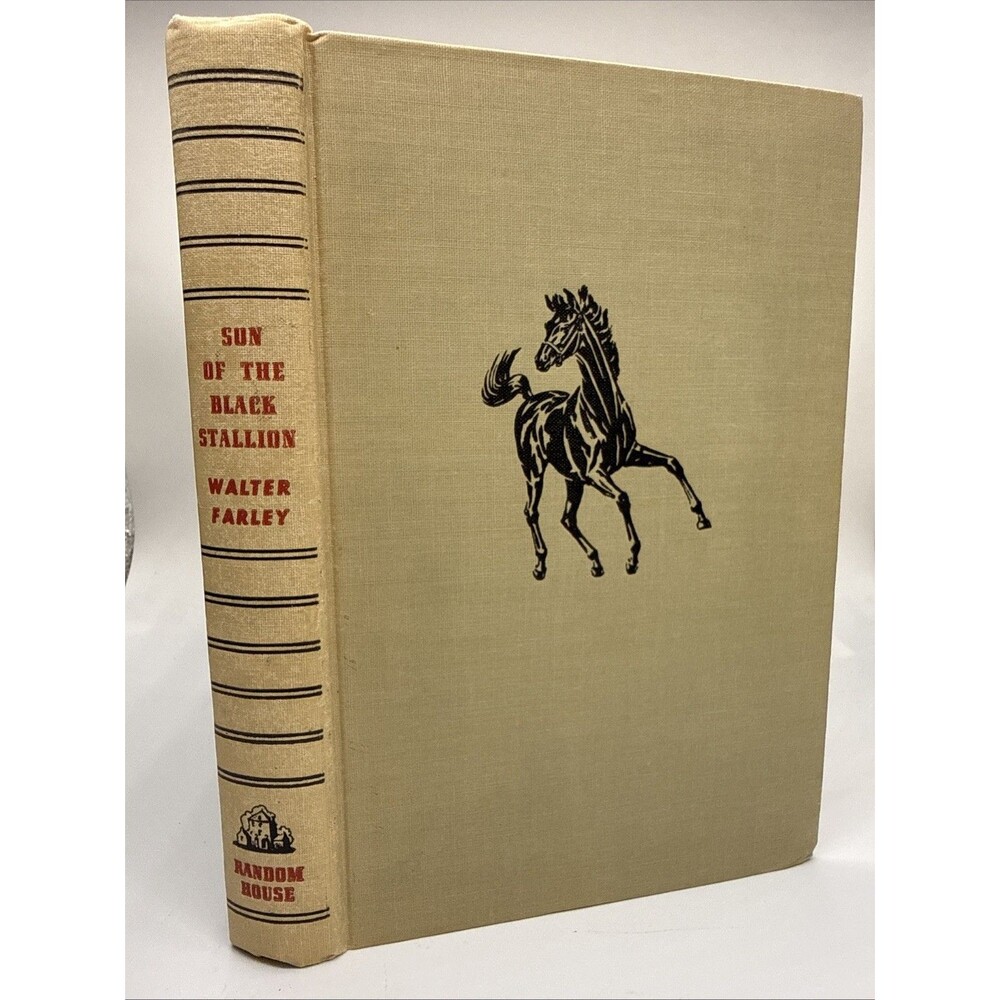 1947 Son of the Black Stallion Walter Farley 6th Printing Hardcover Random House